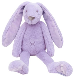 Knuffelkado Rabbit Richie Lila