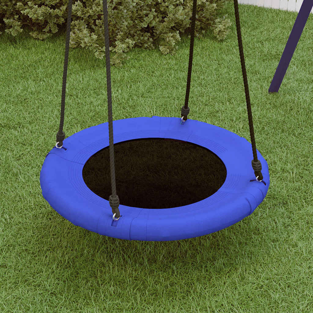 vidaXL Nestswing Blauw 100 x 100 x 180 cm