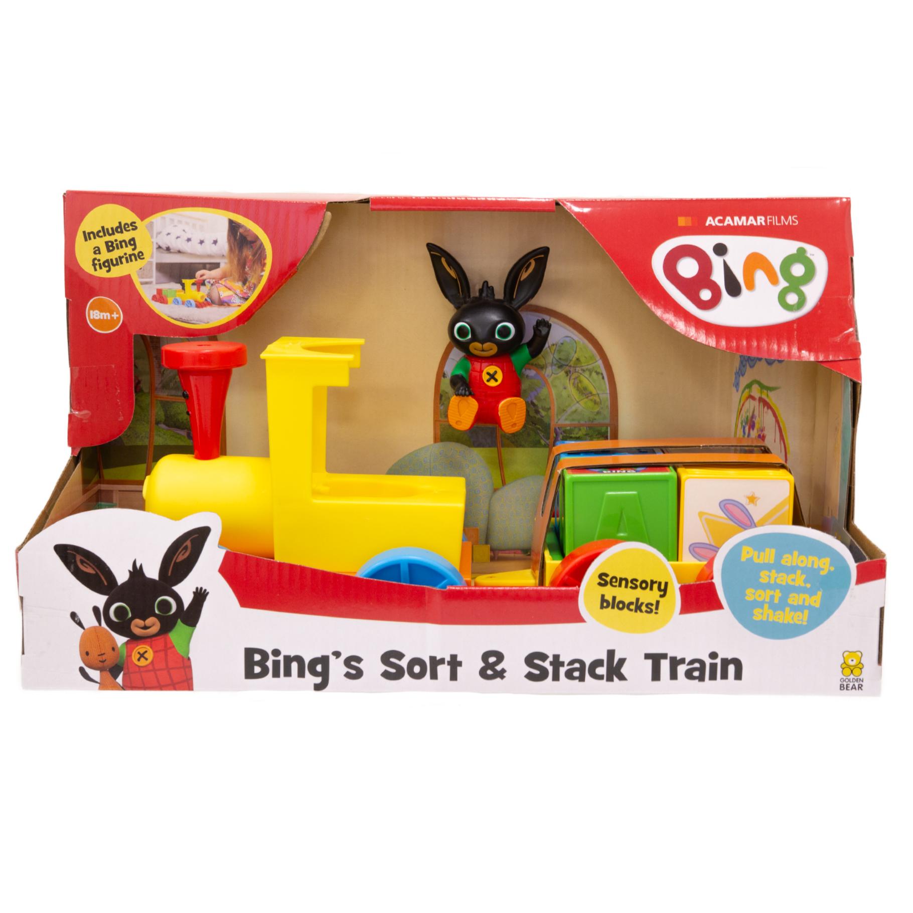 Top1Toys Bing vormen en stapeltrein