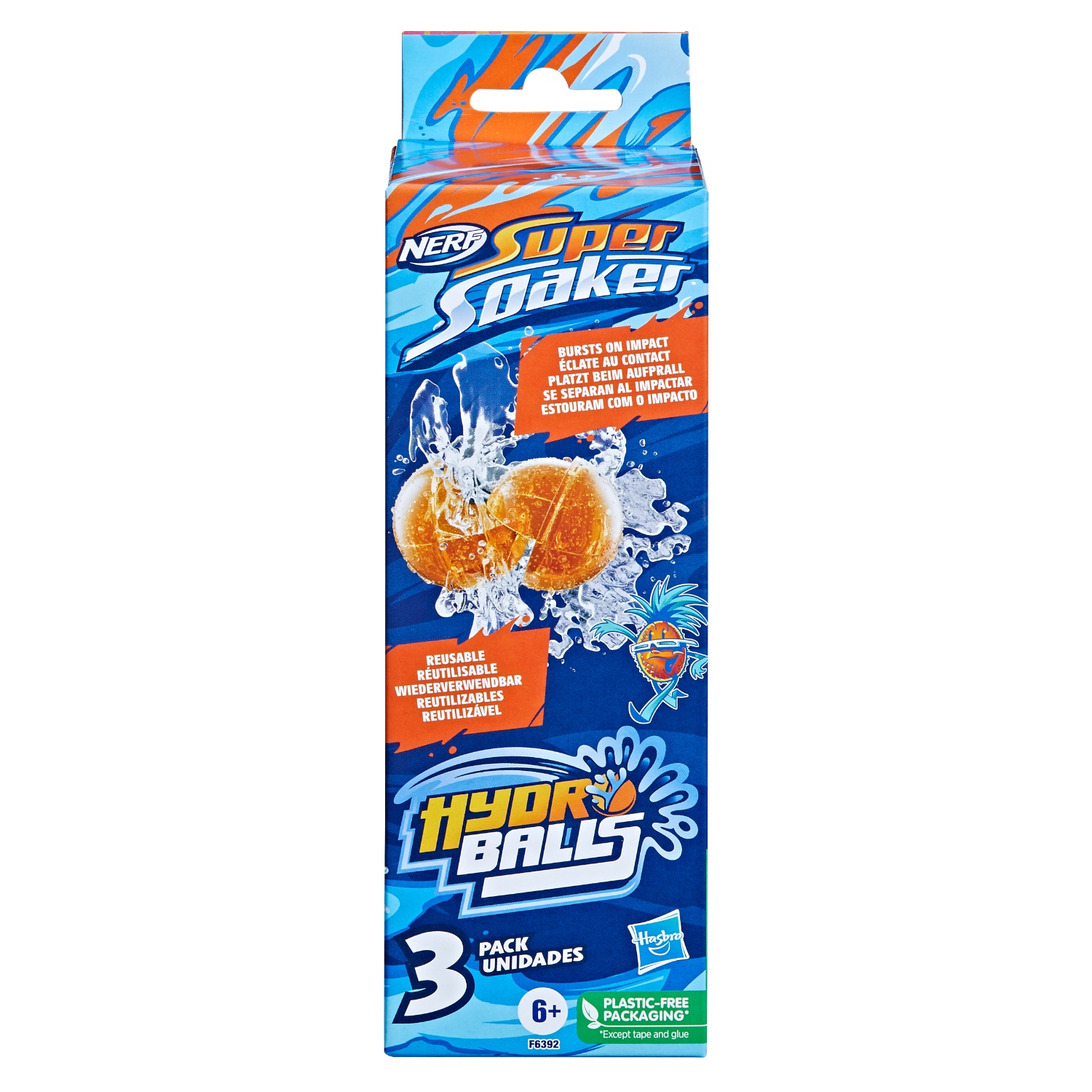 Hasbro Nerf Supersoaker Hydro Balls 3Pack
