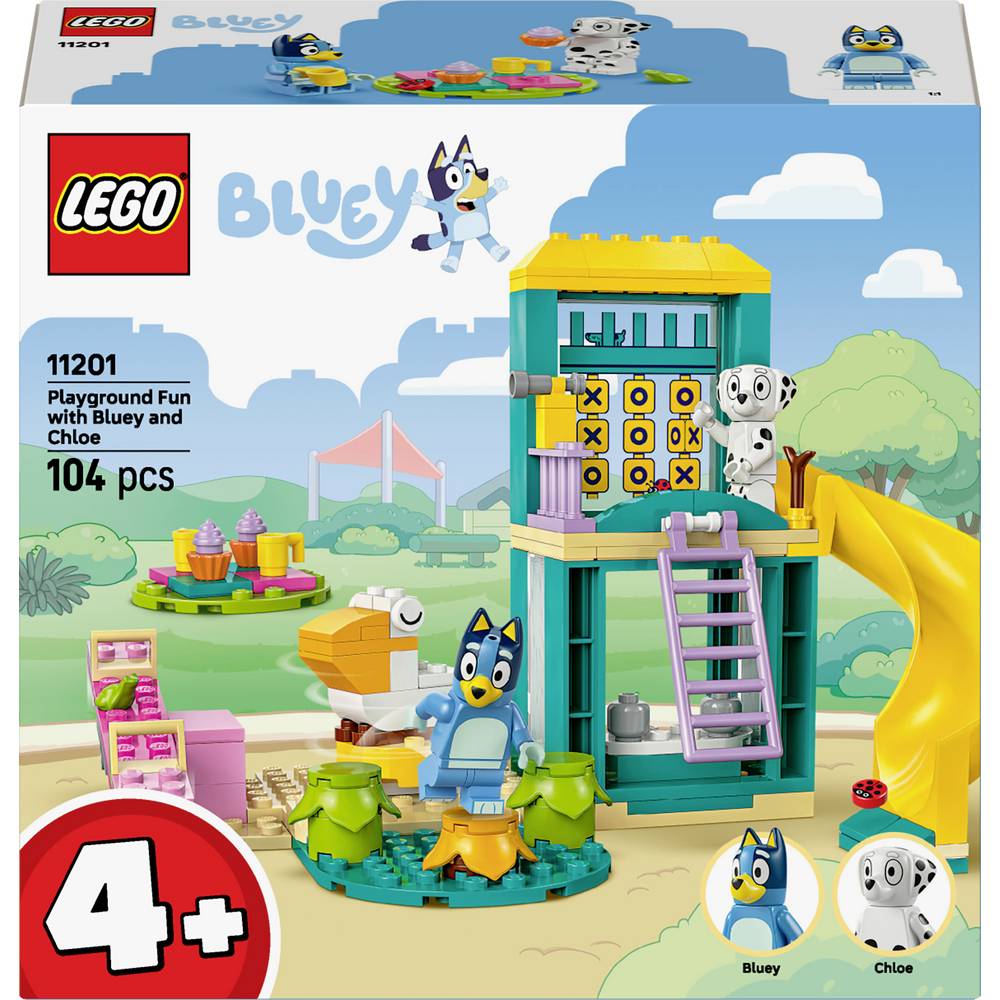 LEGO Bluey 11201 Bluey en Chloe op de speeltuin