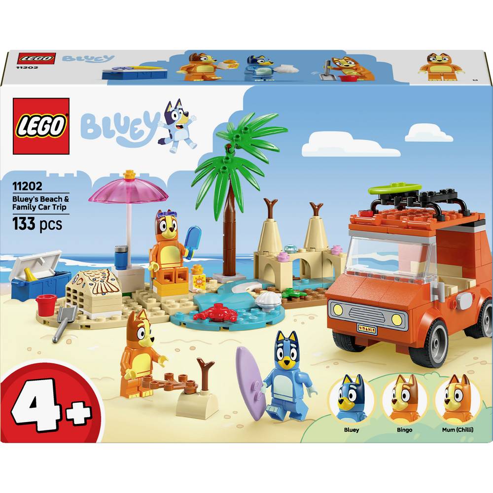 LEGO Bluey 11202 Blueys strandtocht