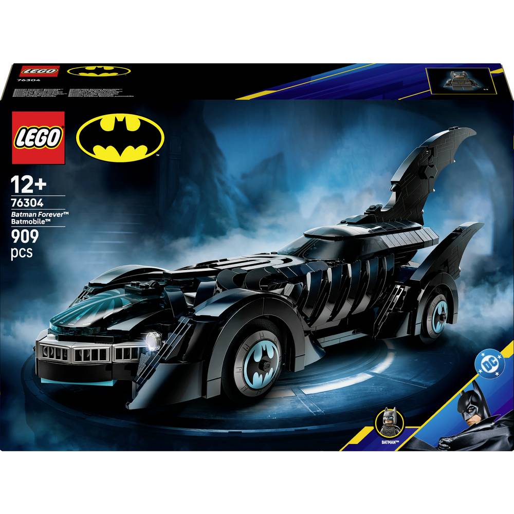 LEGO DC SuperHeroes LEGO MARVEL SUPER HEROES 76304 Batman Forever  Batmobile