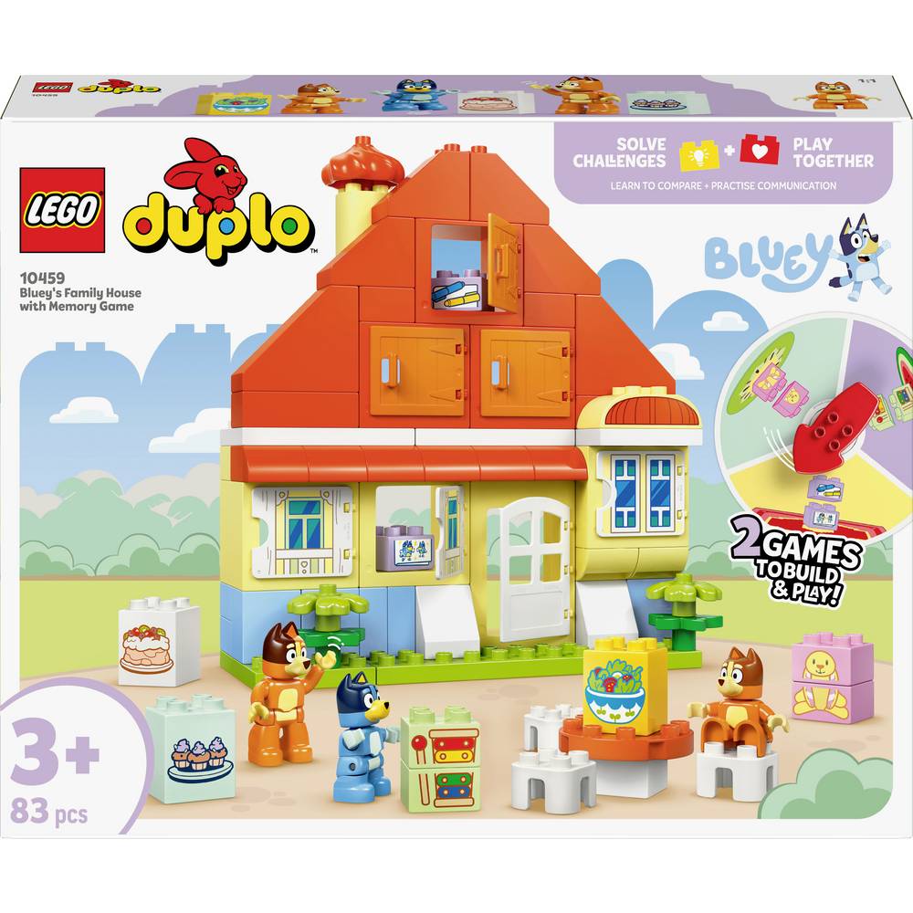LEGO Duplo Bluey 10459 Blueys familiehuis met memory-game