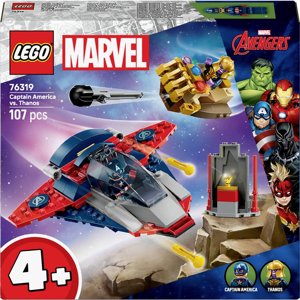 LEGO Marvel Super Heroes 76319 Captain America vs. Thanos