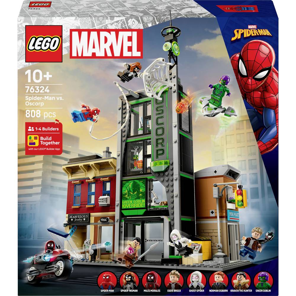 LEGO Marvel Super Heroes 76324 Spider-Man vs. Oscorp