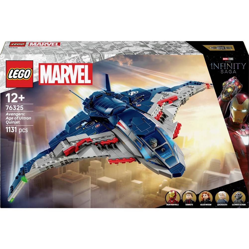 LEGO Marvel Super Heroes 76325 Avengers: Age of Ultron Quinjet