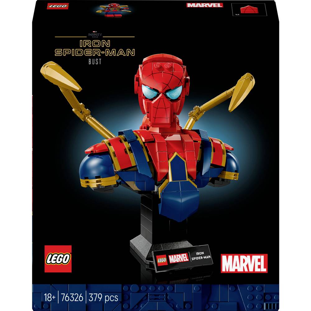 LEGO Marvel Super Heroes 76326 Iron Spider-Man buste