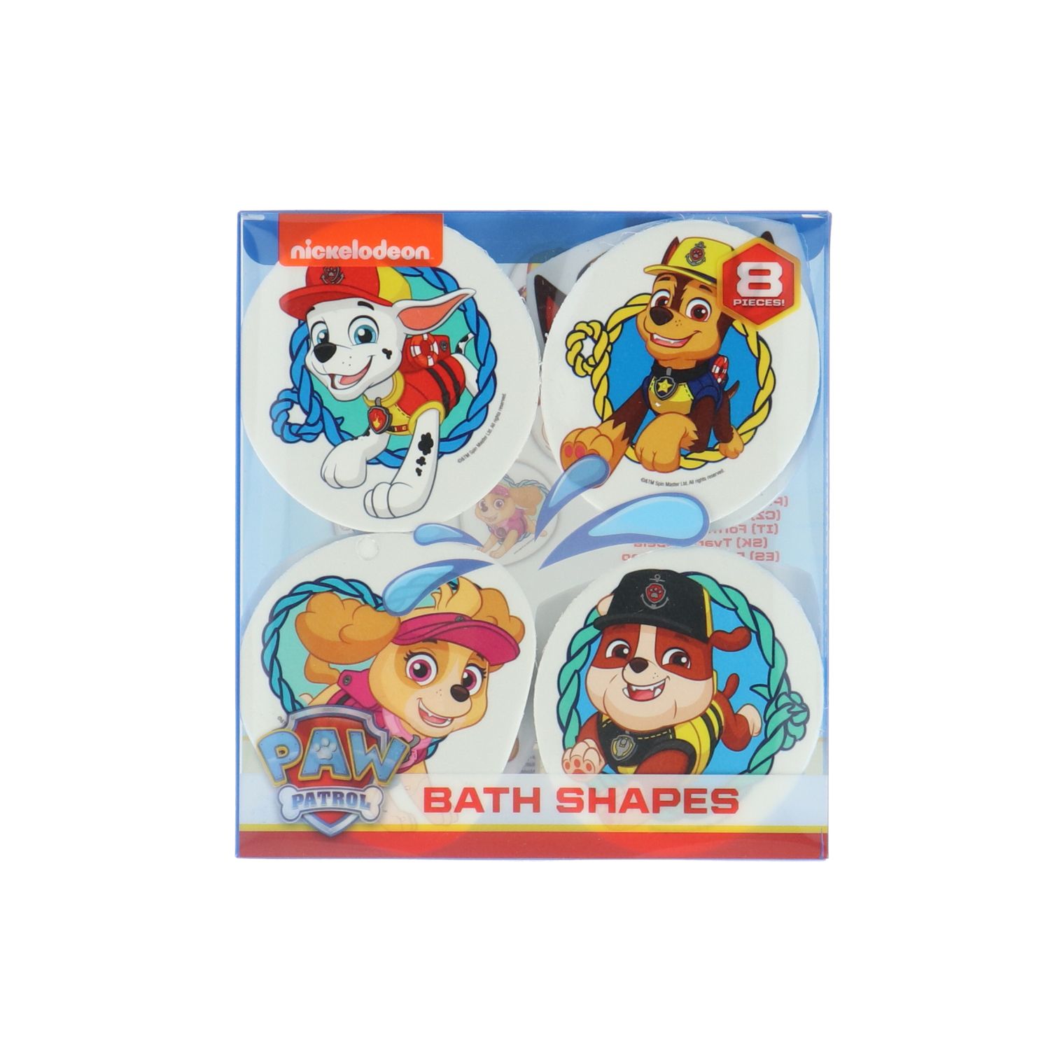 Top1Toys Paw Patrol Bad Vormen 8 Stuks