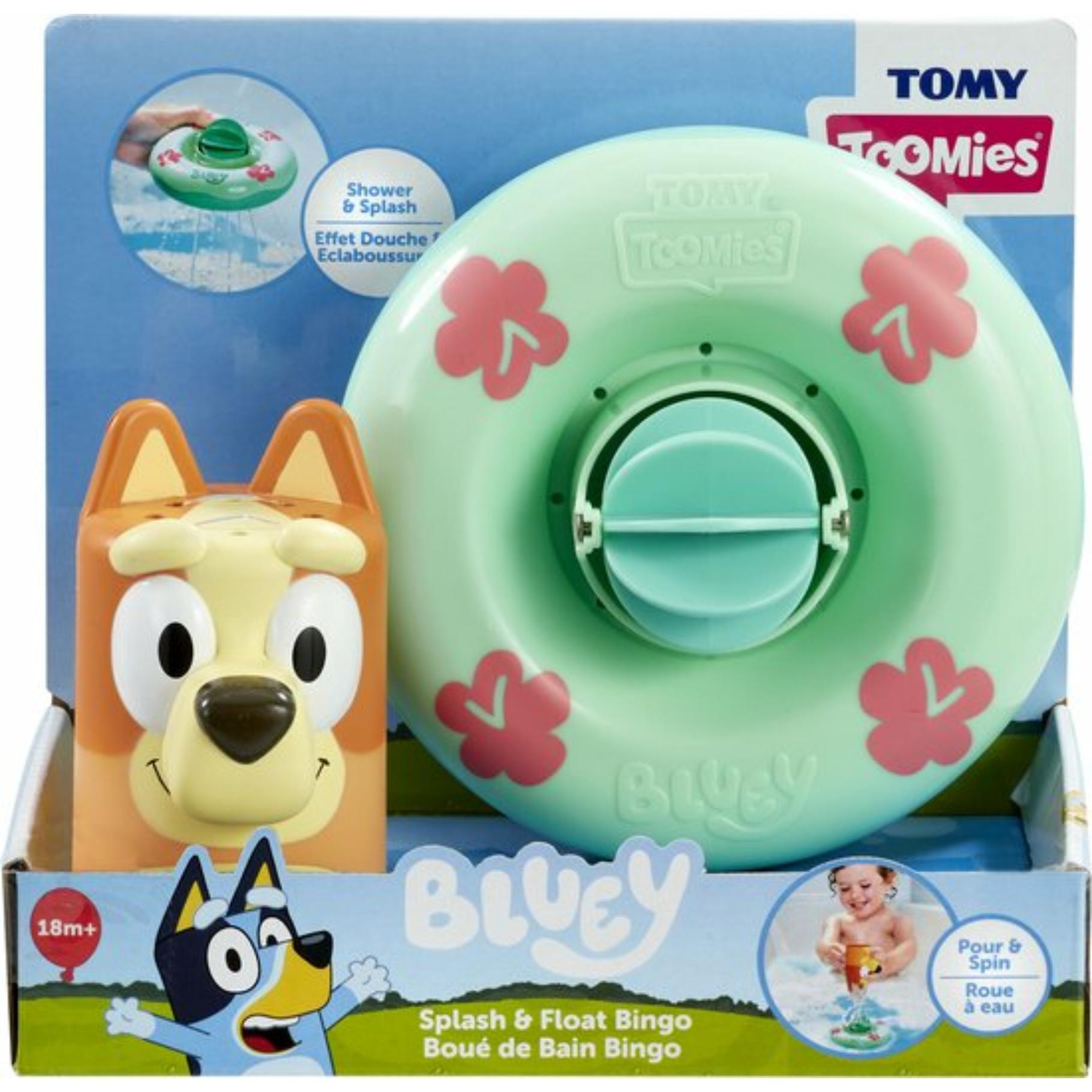 Top1Toys Bluey bad spatteren en drijven bingo