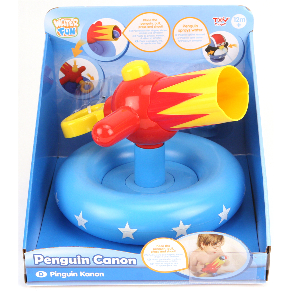 Toy Target Badspeelgoed Pinguin Kanon