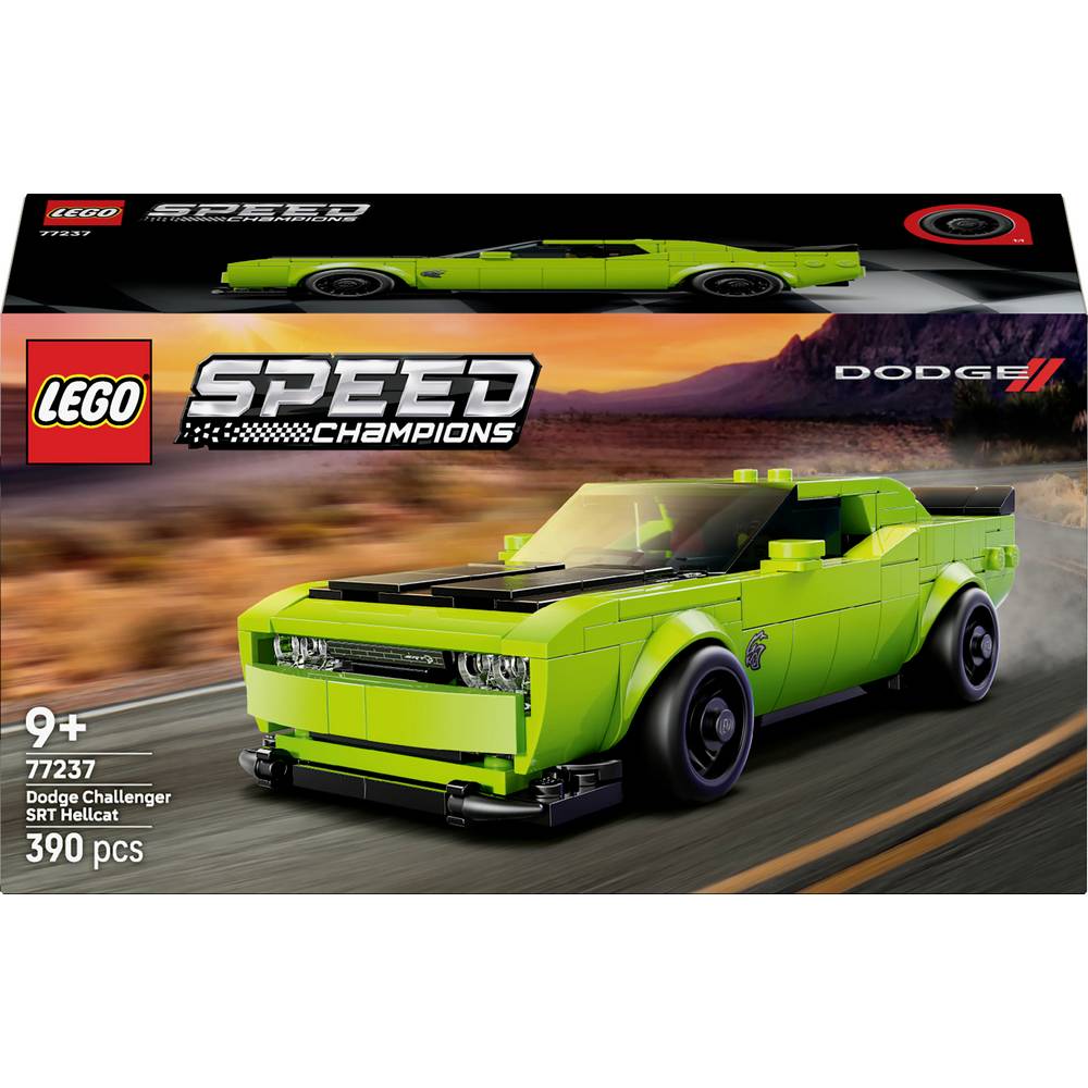 LEGO Speed Champions 77237 Dodge Challenger SRT Hellcat sportwagen