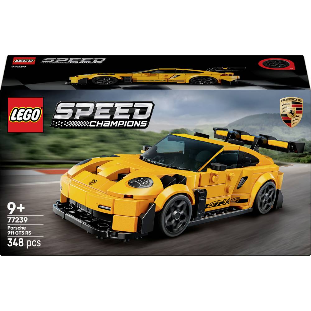 LEGO Speed Champions 77239 Porsche 911 GT3 RS supersportwagen