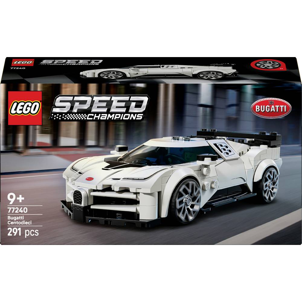 LEGO Speed Champions 77240 Bugatti Centodieci Hypersportwagen