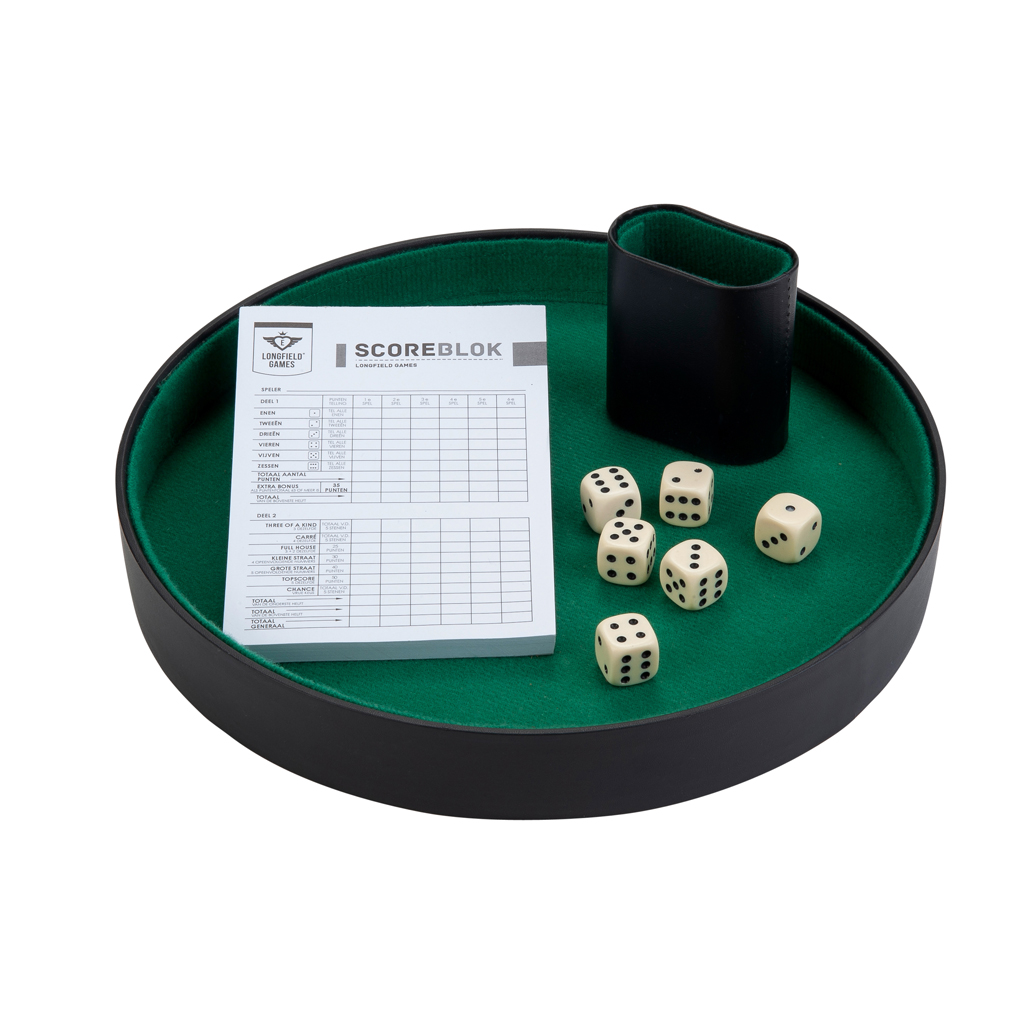 Top1Toys Dobbelset Met Piste - Dobbelspel