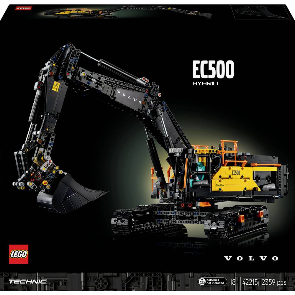 LEGO Technic 42215 Volvo EC500 hybride graafmachine