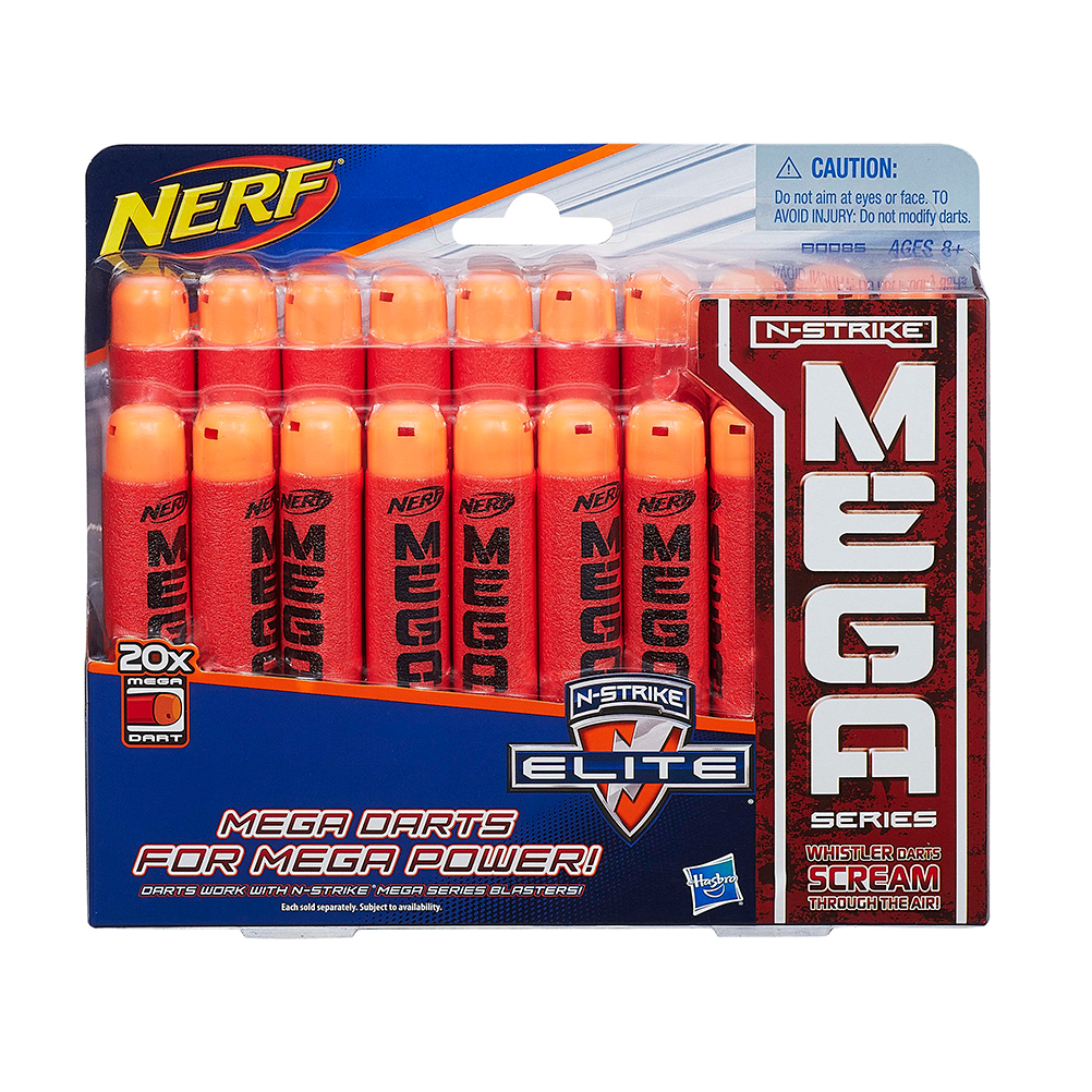 Hasbro Nerf Mega Pijltjes 20 Stuks