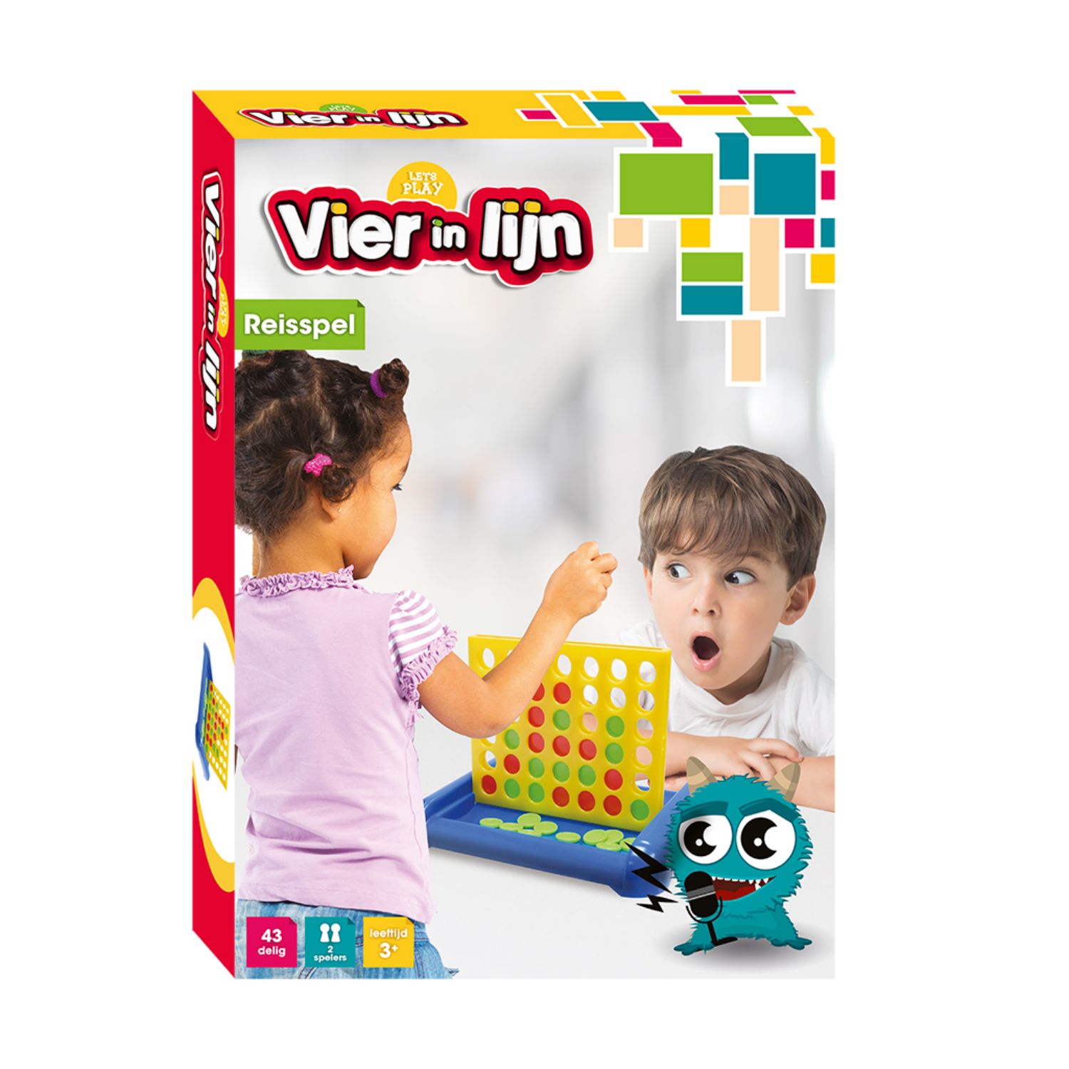 Top1Toys Spel 4 In Een Lijn Reisspel