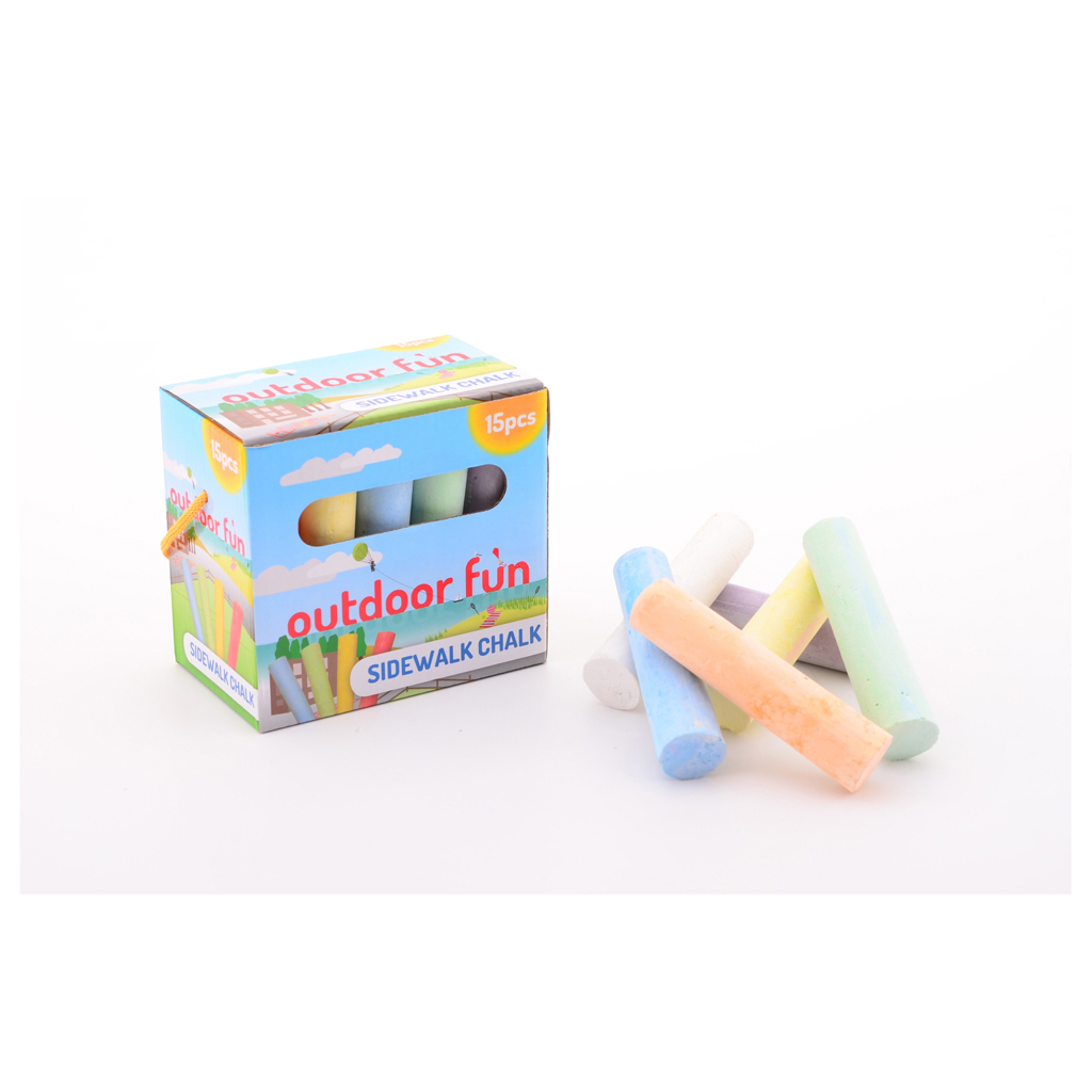Top1Toys Stoepkrijt In Doos 15 Stuks