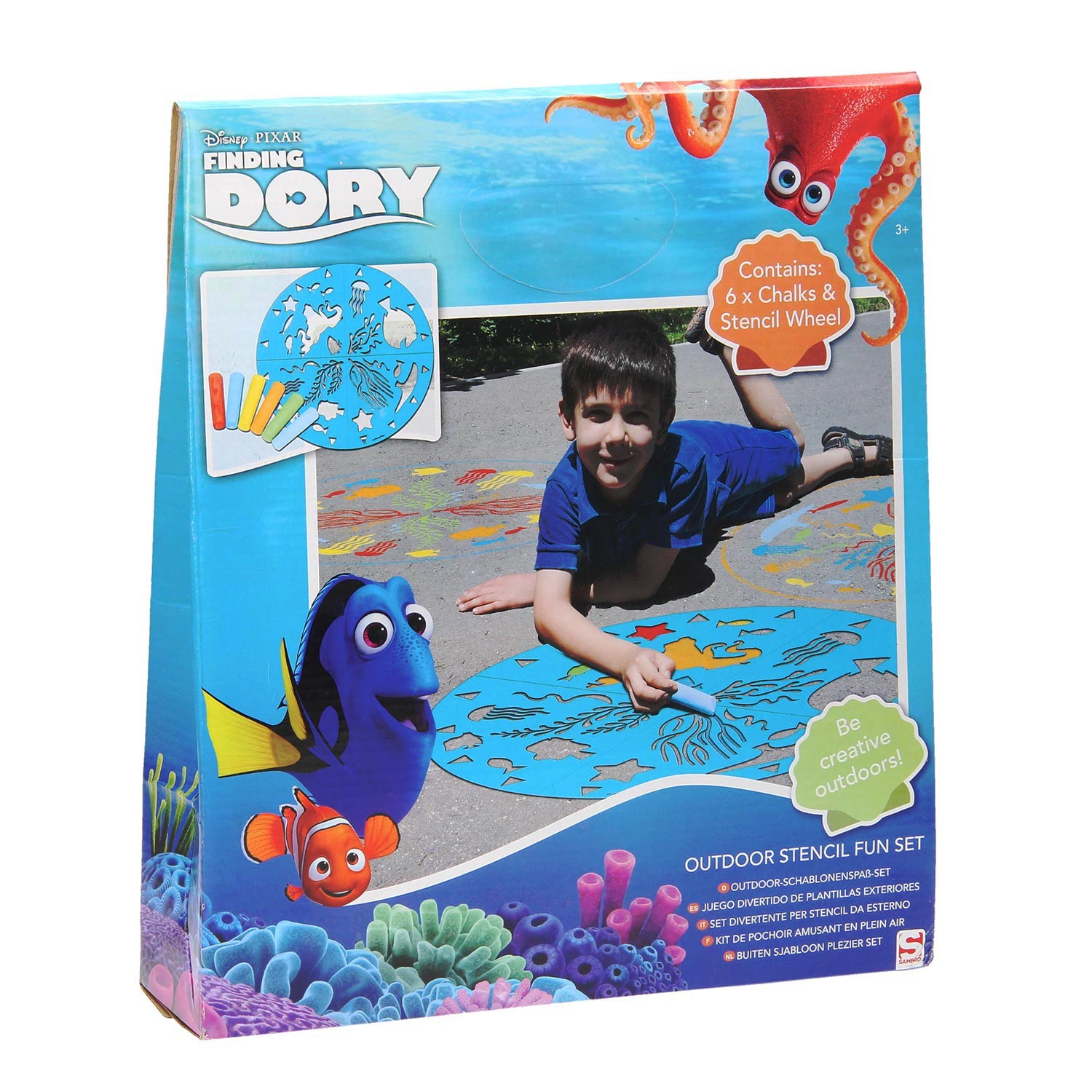 Top1Toys Stoepkrijt Set Finding Dory