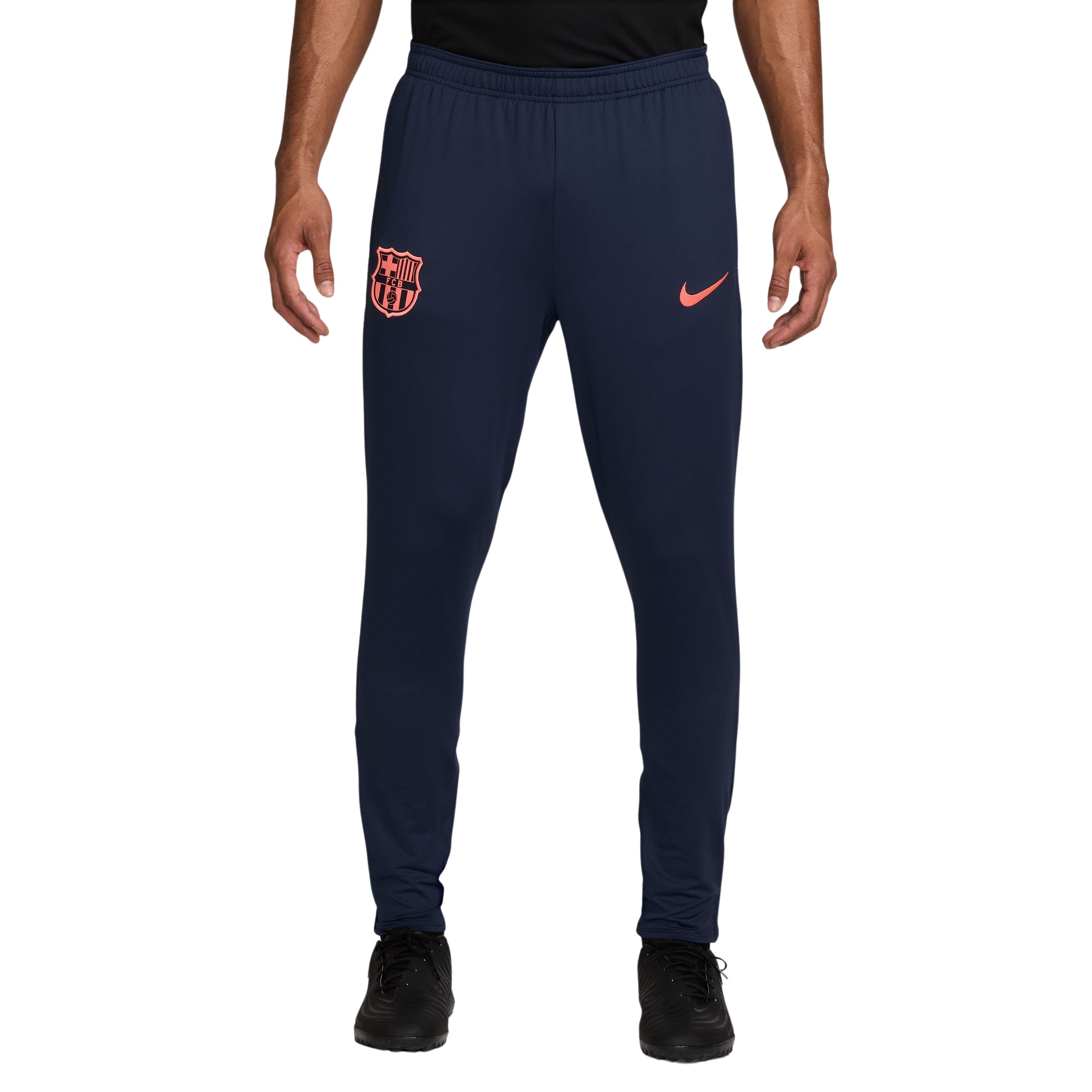 Nike FC Barcelona Strike Trainingsbroek 2025-2026 Donkerblauw Oranje