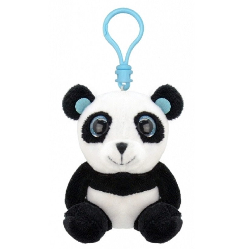 Wild Republic Panda Sleutelhanger - 9 cm - pluche - dieren knuffel -