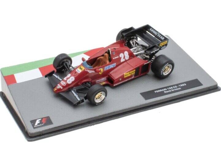 Brinic Modelcars Atlas Ferrari 126 C3 F1 Rene Arnoux 1983