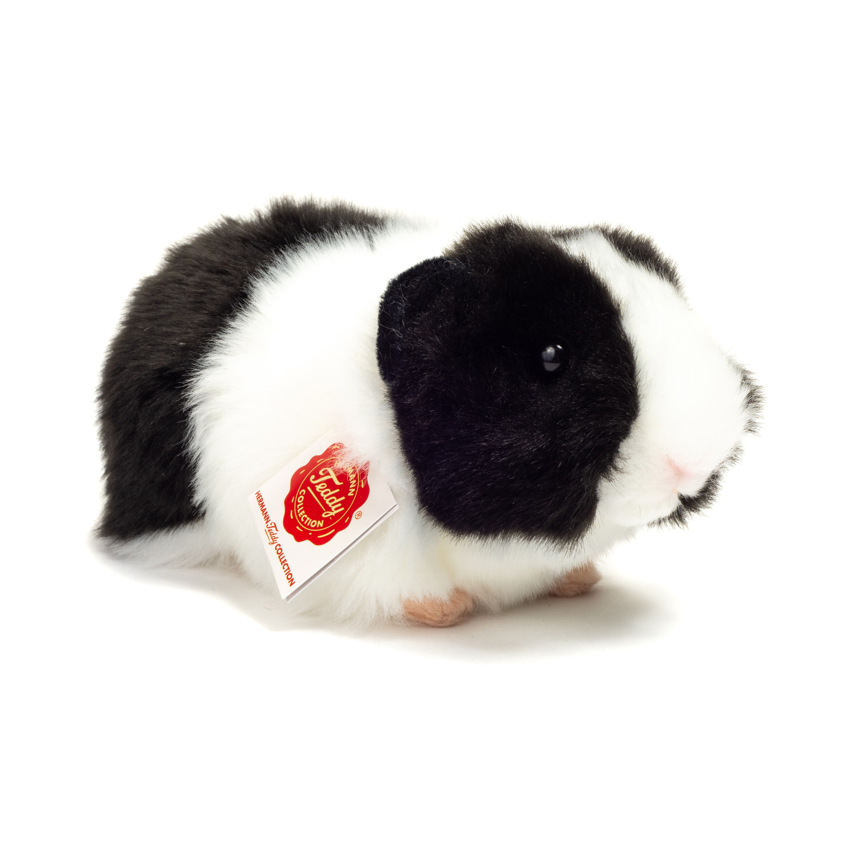 Teddy Hermann Knuffeldier Cavia - zachte pluche stof - premium kwaliteit knuffels - multi kleuren - 20 cm -