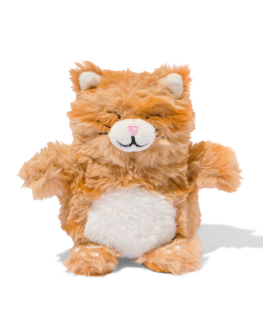 HEMA Omkeerbare Knuffel 16cm Kat-leeuw