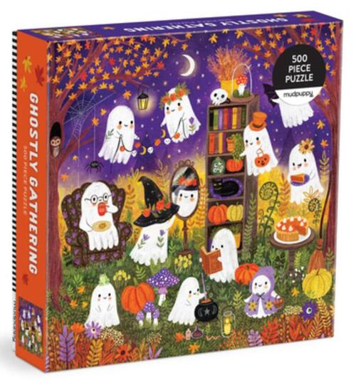 Mudpuppy Ghostly Gathering 500 Piece Family Puzzle -   (ISBN: 9780735386648)