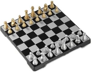 HOT Games Schaken Reis Casette Magnetisch Zwart