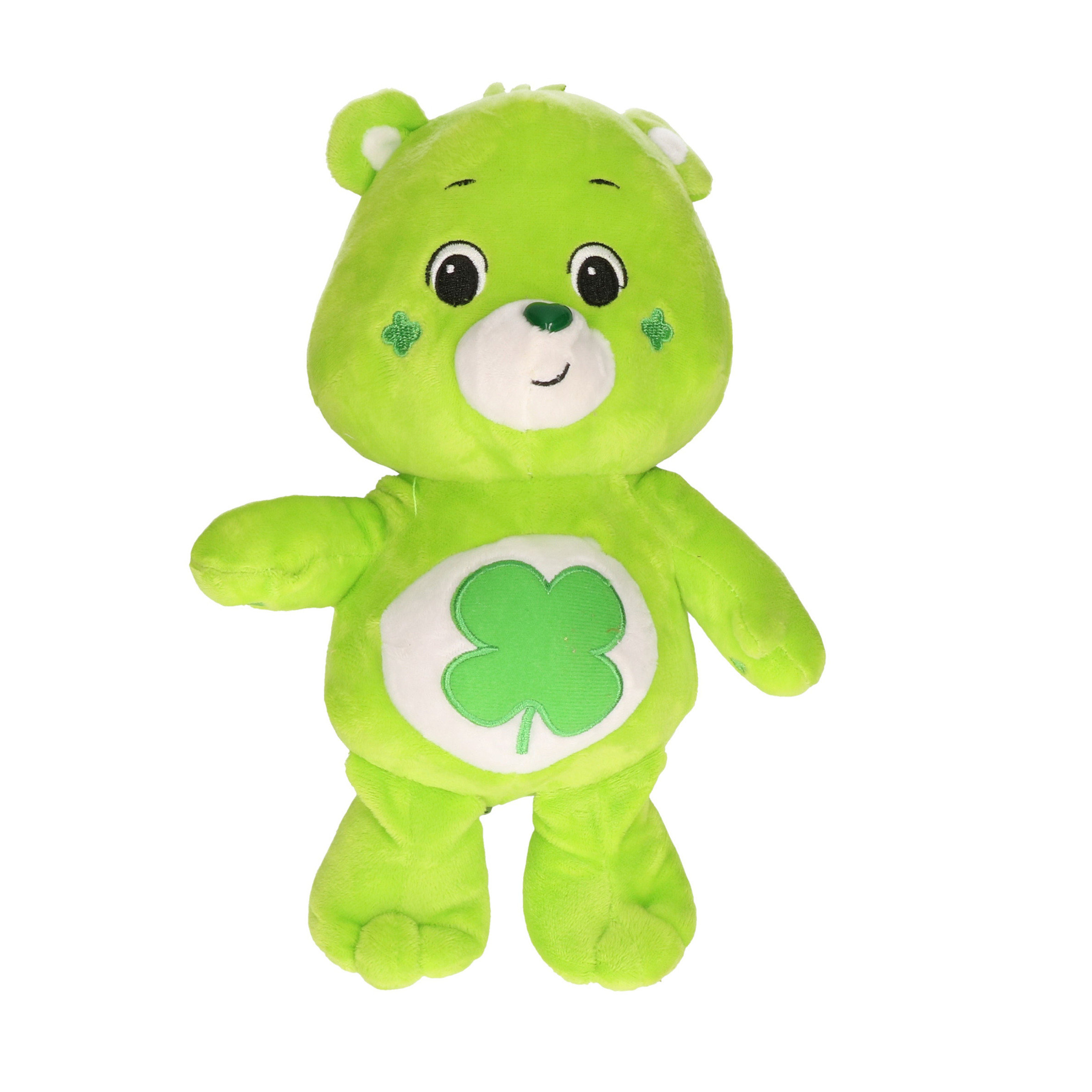 Troetelbeertjes pluche knuffel - groen - 21 cm - Cartoon knuffel - Troetelberen - Pluche knuffels -