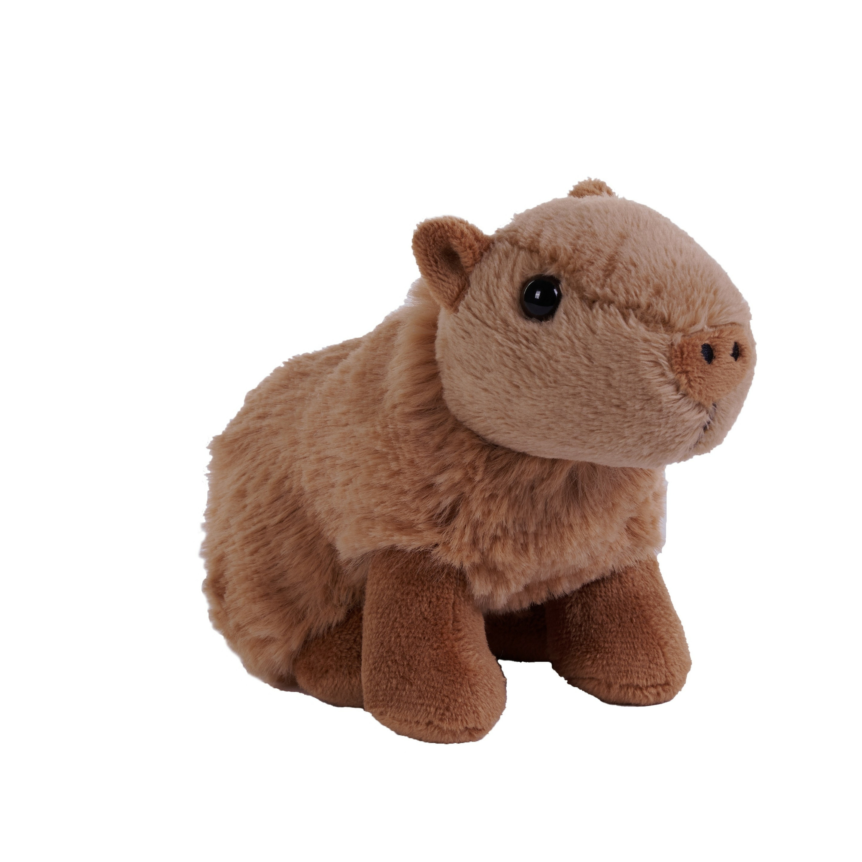 Wild Republic capibara knuffel - 13 cm - Pluche - waterzwijn - knuffeldieren - knaagdieren -