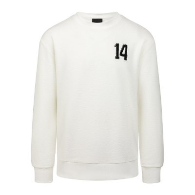 Sportus.nl Cruyff - Boucle 14 Crew Neck Sweater - Wit