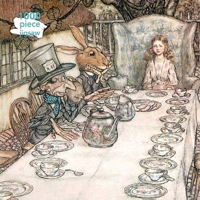 Flame Tree Studio Adult Jigsaw Puzzle Arthur Rackham: Alice In Wonderland Tea Party -   (ISBN: 9781787552227)