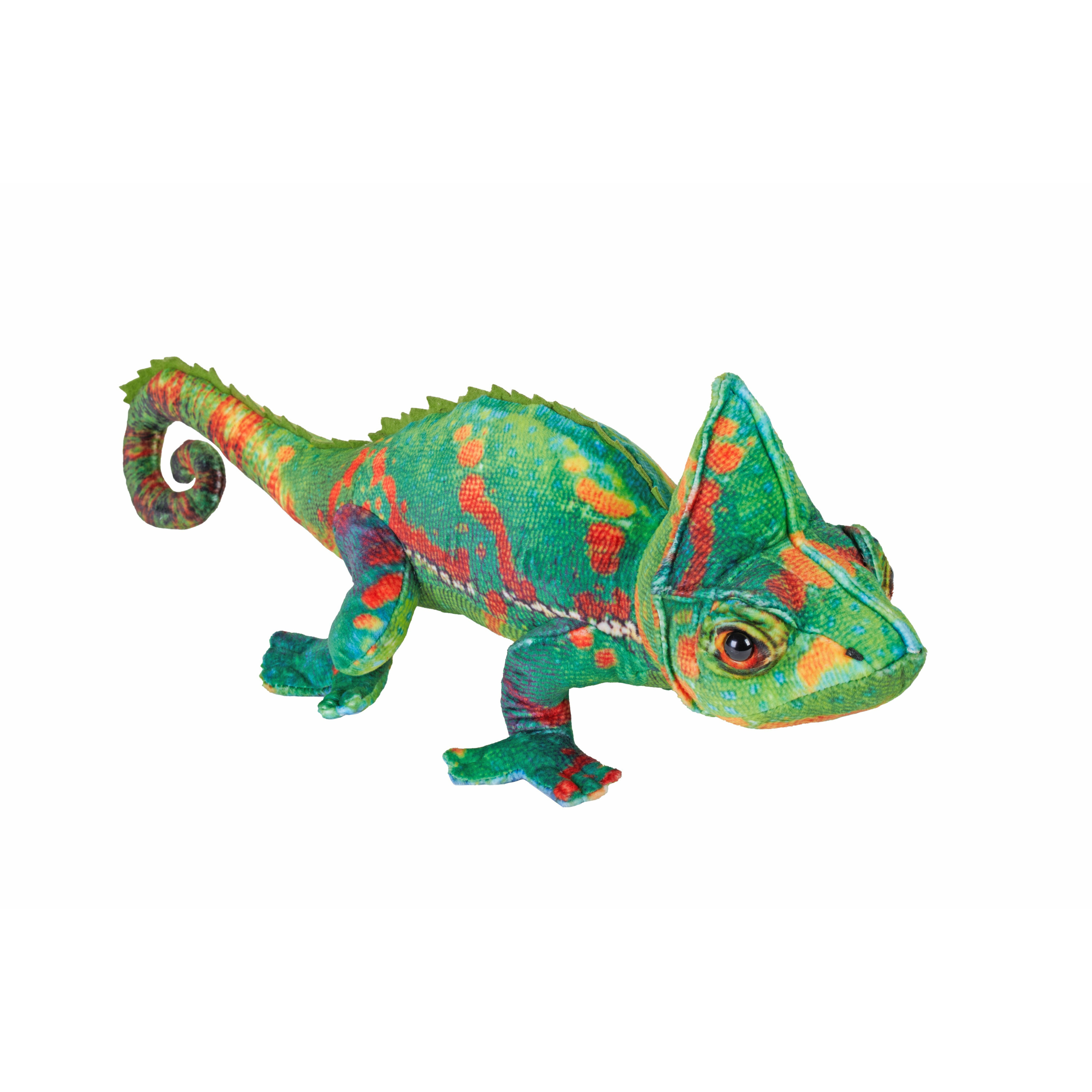 Wild Republic Kameleon knuffel - 55 cm - Pluche - reptielen - knuffeldieren - hagedissen -