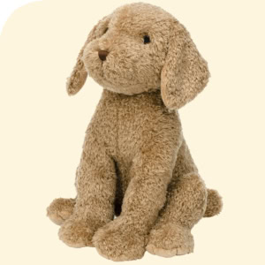 Knuffelkado Hond Brownie Happy horse