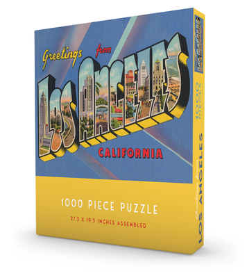 Gibbs Smith Gift Greetings From Los Angeles Puzzle 1000 Pieces -   (ISBN: 9781423668817)