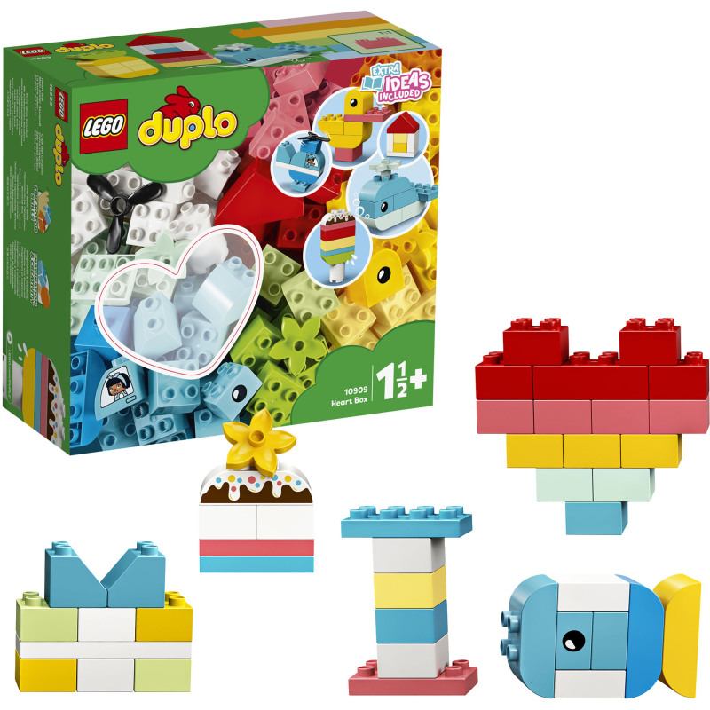 LEGO DUPLO - Hartvormige doos Constructiespeelgoed
