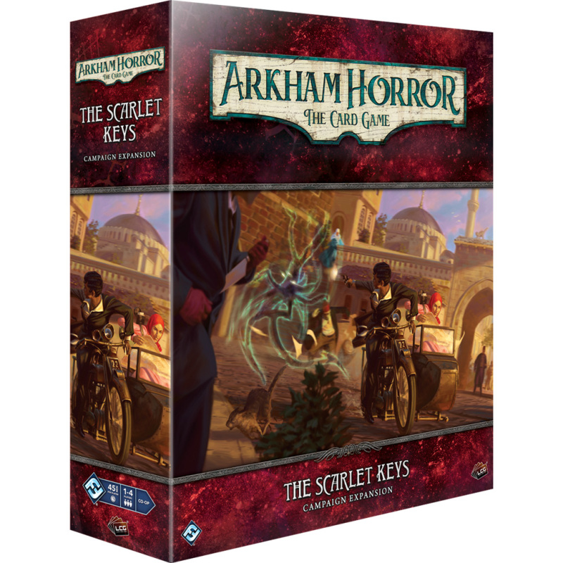 Asmodee Arkham Horror: The Scarlet Keys Campaign Expansion Kaartspel