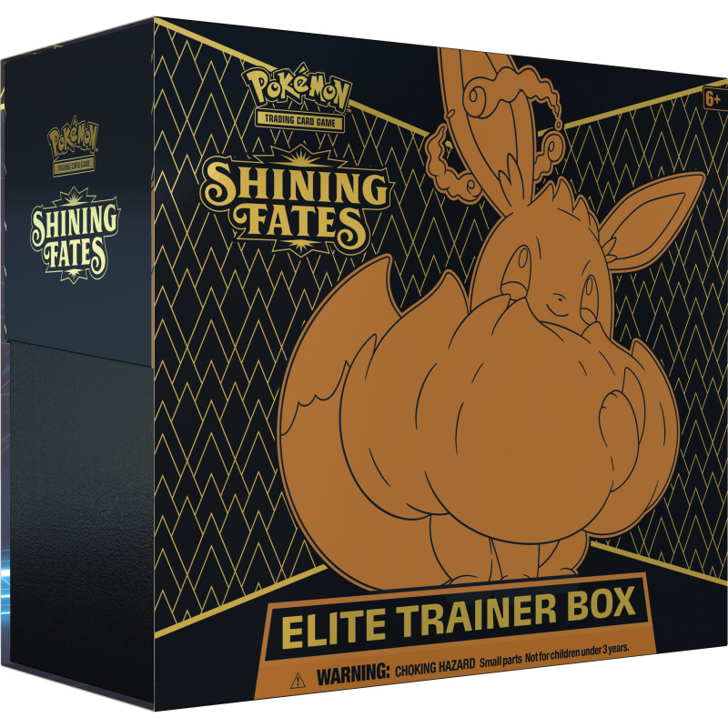 Asmodee Pokémon TCG: Sword & Shield Shining Fates Elite Trainer Box Verzamelkaarten