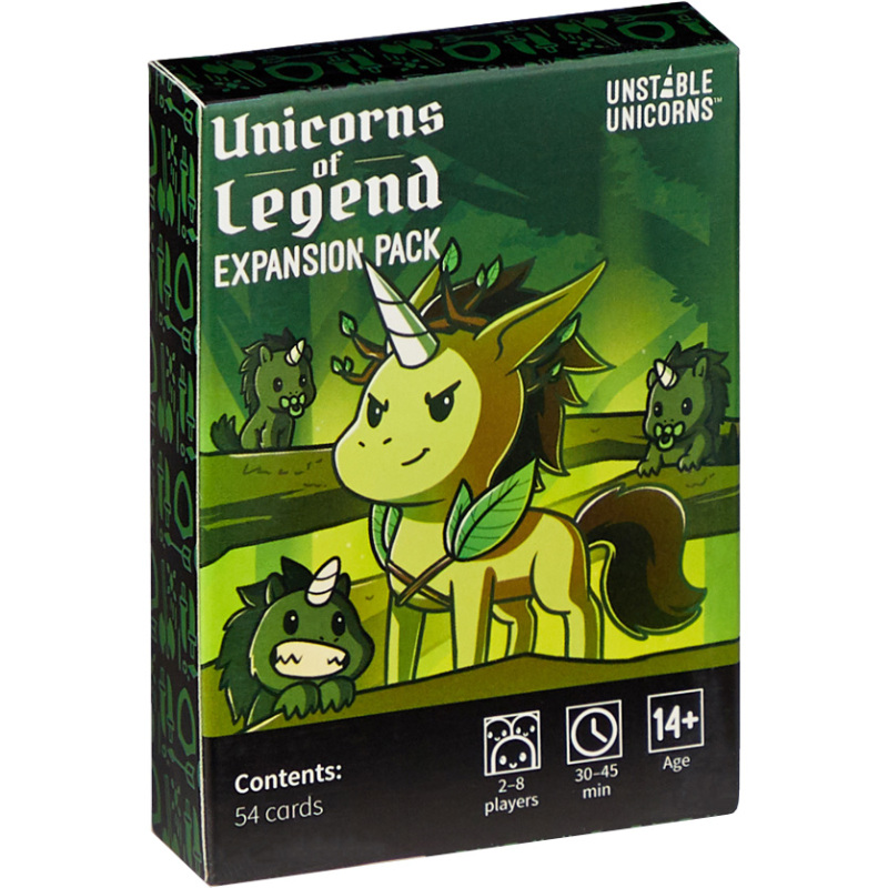 Asmodee Unstable Unicorns: Unicorns of Legend Expantion Pack Kaartspel