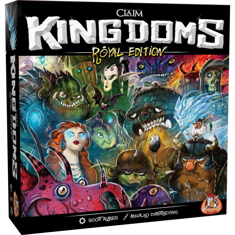 White Goblin Games Claim Kingdoms Royal Edition Kaartspel