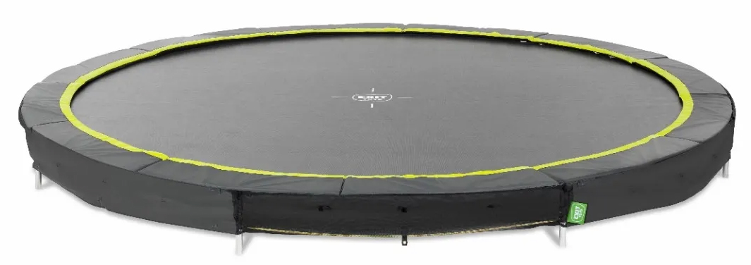 EXIT Toys Exit Silhouette Inground Sports trampoline - Ø 305 cm - Zwart