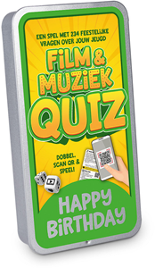 Miko Products Film & Muziek Quiz - Happy Birthday