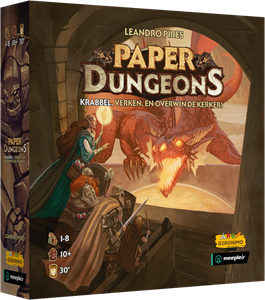Geronimo Paper Dungeon - A Dungeon Scrawler Game (NL)