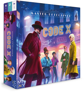 MNKY Entertainment Master Detectives Code X - Bordspel
