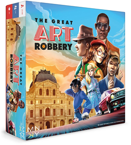 MNKY Entertainment The Great Art Robery - Bordspel