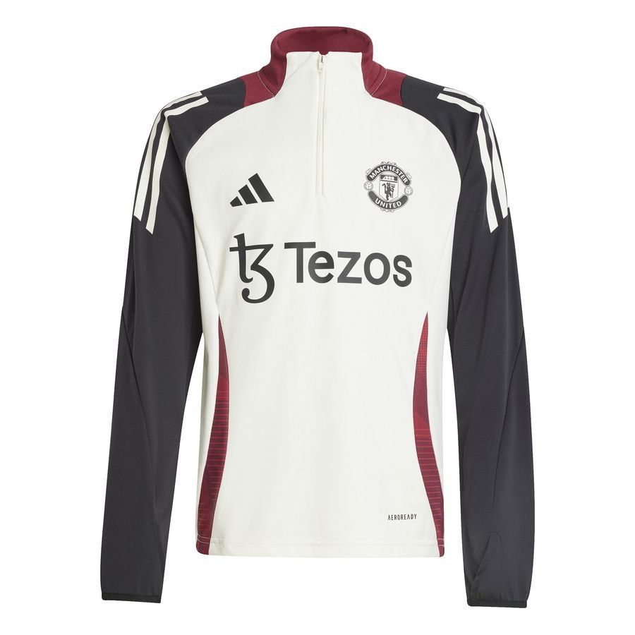 Adidas Manchester United Trainingsshirt Tiro 24 - Wit/Zwart Kids
