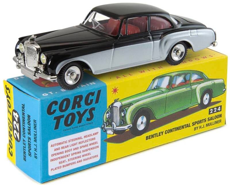 Brinic Modelcars Corgi Toys Bentley Continental Sports Saloon - 1961
